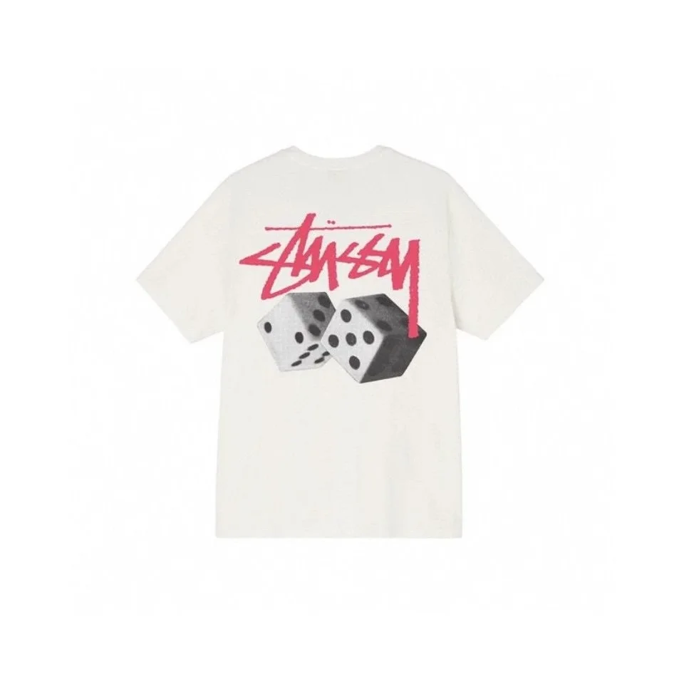 Stussy Stussy Stüssy Dice T-Shirt NO.4 T-Shirt White - 1
