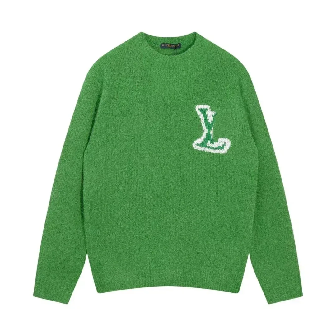 Lacoste Lacoste Embroidered 'L' Green Sweater Green - 1
