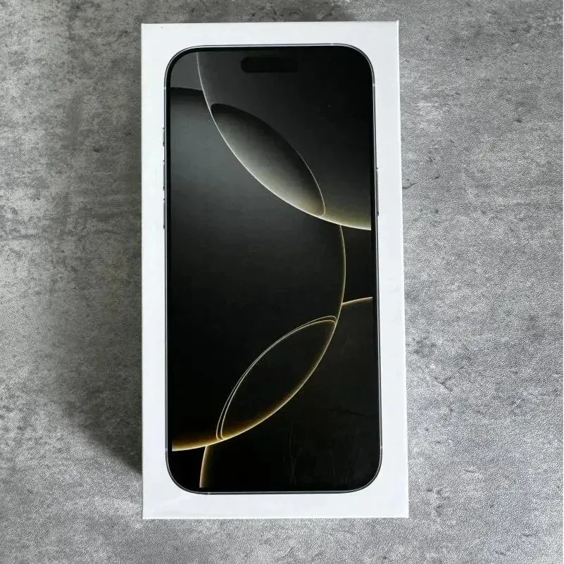Apple Apple iPhone 16 Pro Max Titanium Gold Smartphone Gold