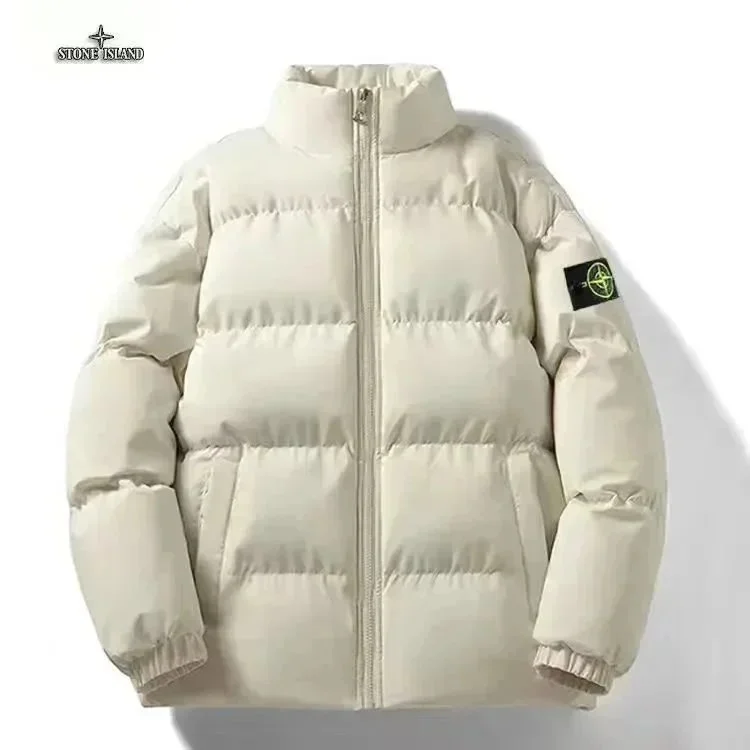 Stone Island 68-15 Beige Puffer Jacket