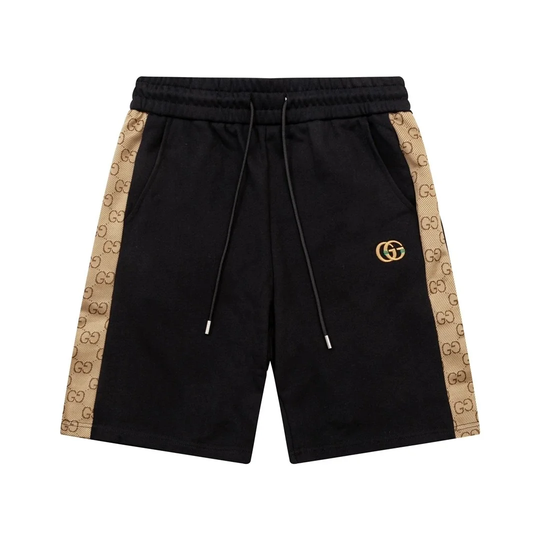 Gucci Gucci GG Supreme Black/Beige Shorts Black