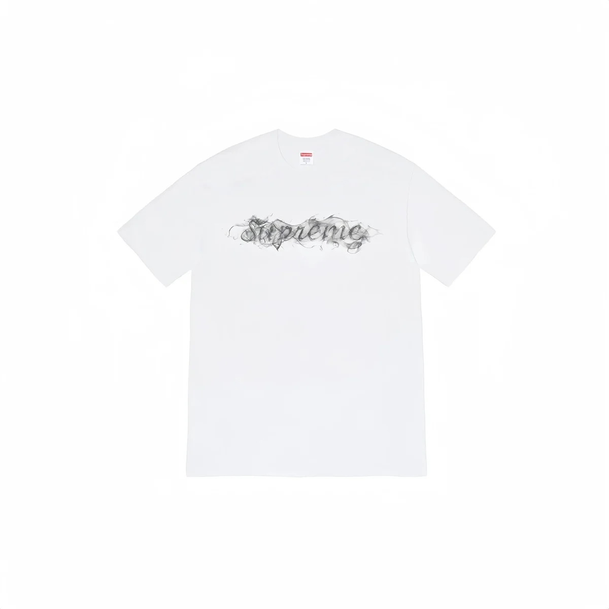 Supreme Supreme Smoke Logo T-Shirt White White - 1