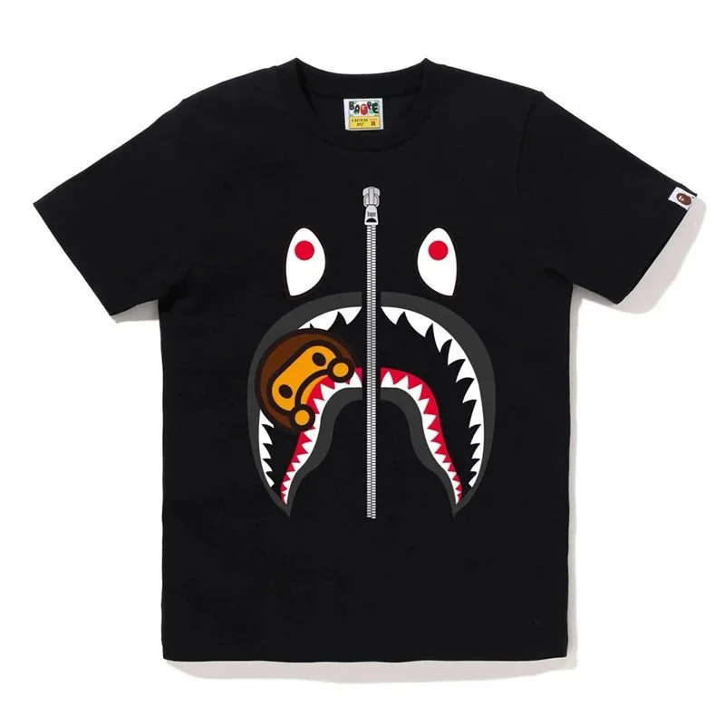A Bathing Ape A Bathing Ape BAPE STA Triple Black T-Shirt Black - 1