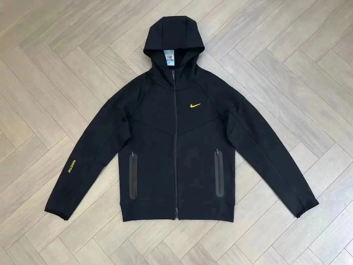 Nike Nike NOCTA Black/Yellow Zip Hoodie Black