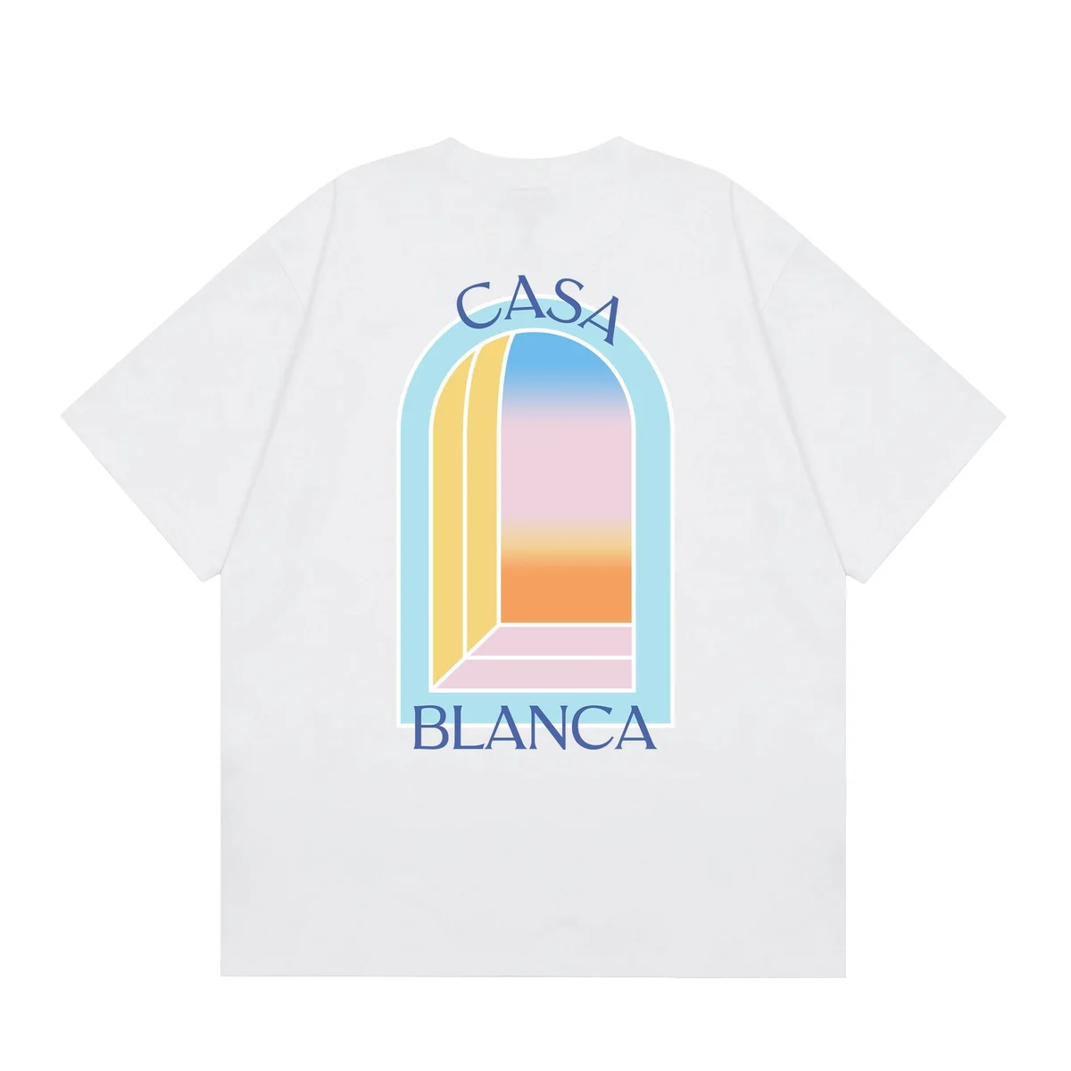 Other Casa Blanca White Gradient Arch T-Shirt White - 1