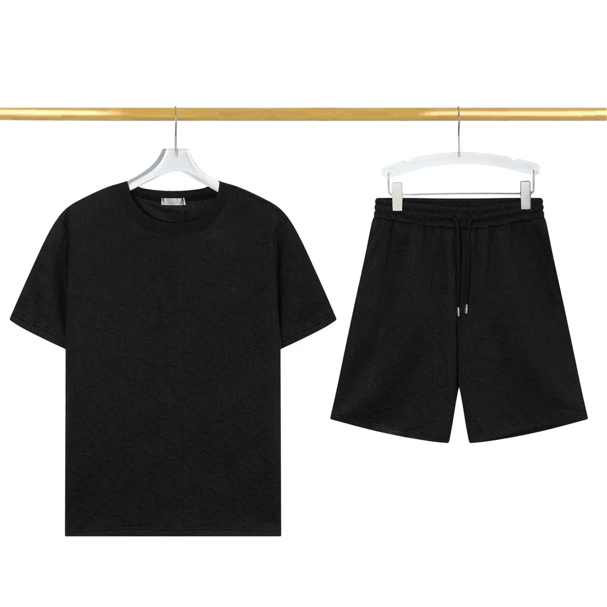 Other CKTZ-004 Black Solid Co-ord Set Black - 1