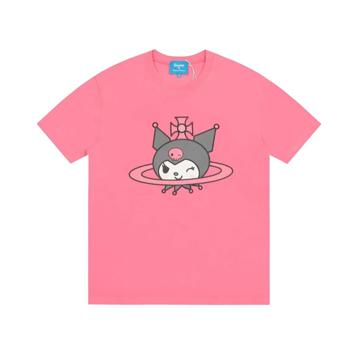 Maison Mihara Yasuhiro Maison Mihara Yasuhiro Kuromi Pink T-Shirt Pink - 1