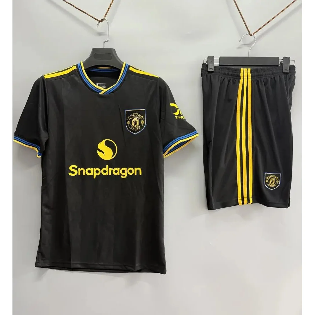 Adidas Adidas Manchester United Black Away Kit Black - 1