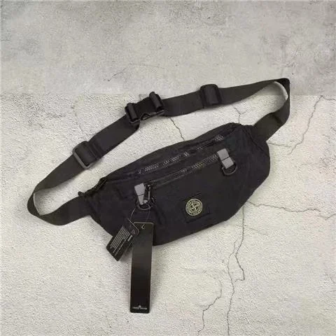 Stone Island Stone Island 68-15 Black Belt Bag Black
