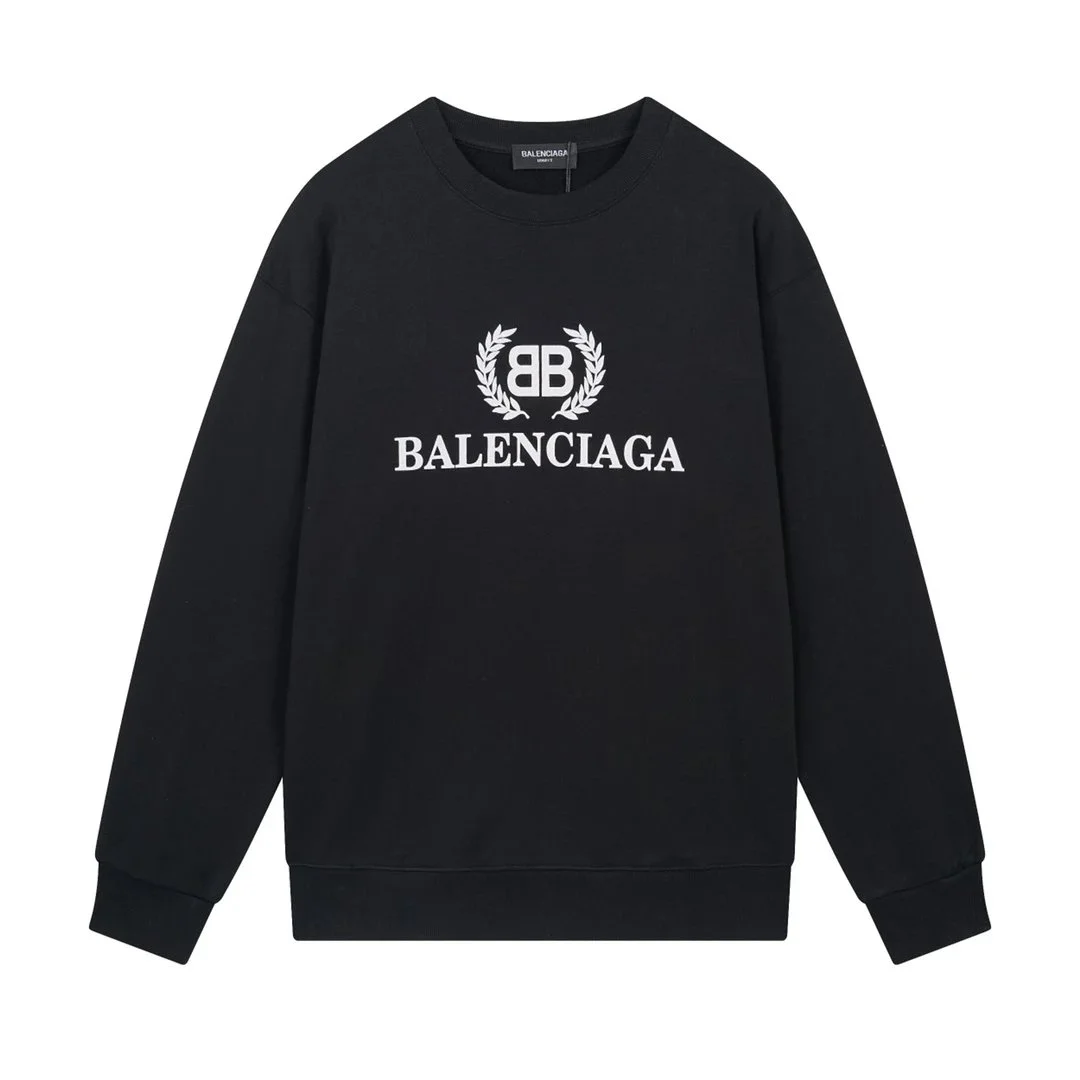 Balenciaga Balenciaga BB Logo Sweatshirt Black Black