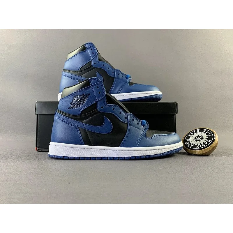 Nike Nike Air Jordan 1 Midnight Navy/Black Sneakers Blue - 1