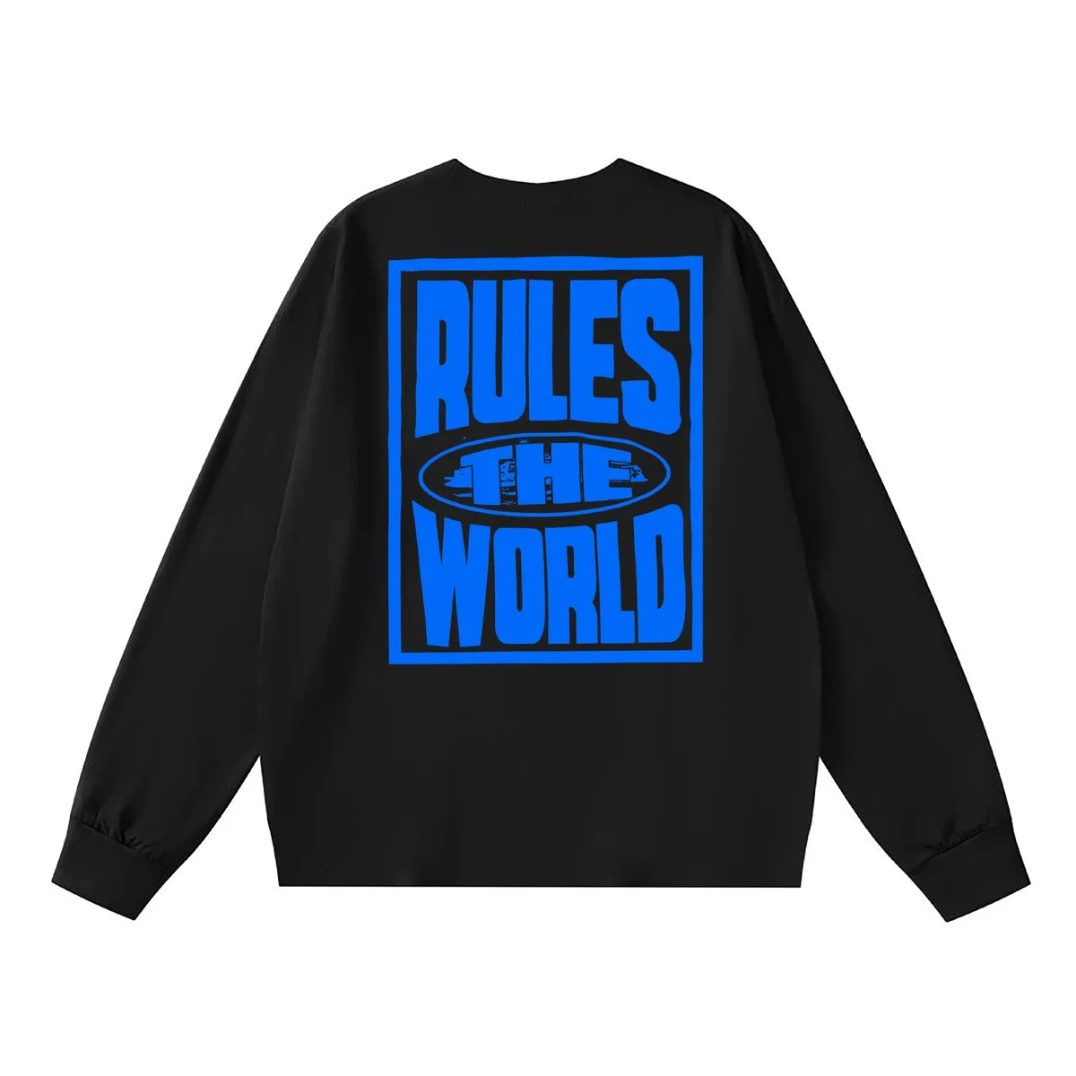 Other Black Rules the World Long Sleeve T-Shirt Black - 1