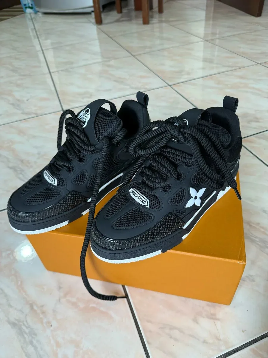 Louis Vuitton Louis Vuitton LV Trainer Black/White Sneakers Black