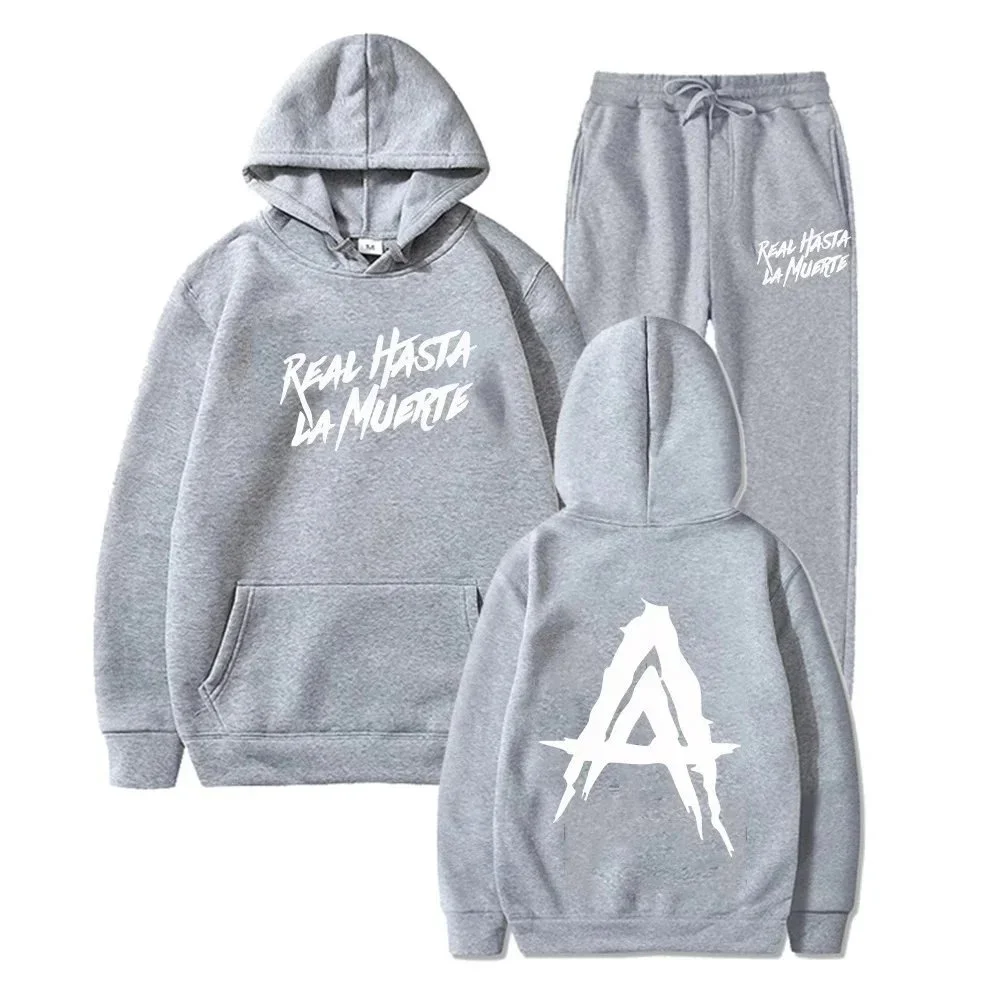 Other Gray Real Hasta La Muerte Co-ord Set Grey - 1