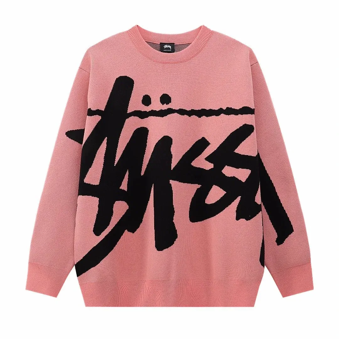 Stussy Stussy Stüssy Bear Pink Sweater Pink - 1