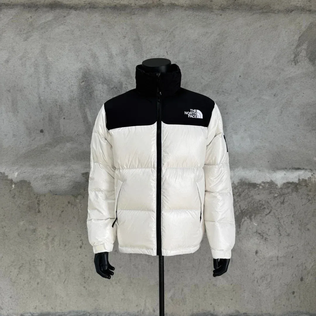 The North Face The North Face Nuptse White/Black Puffer Jacket White