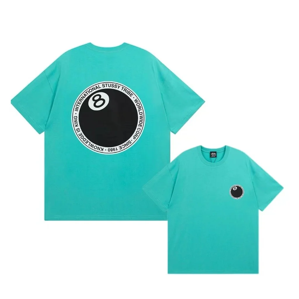Stussy Stussy Stüssy 8-Ball Tee Mint Casual T-Shirt Green - 1