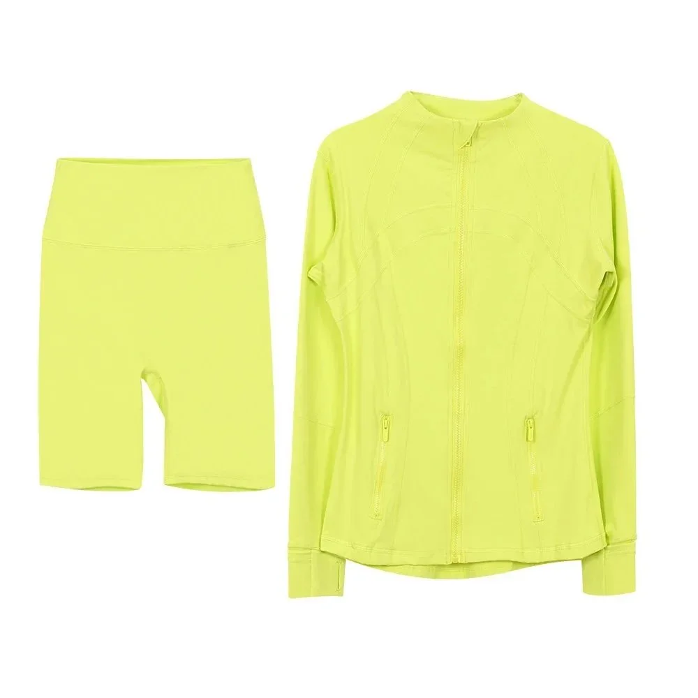 Other Neon Yellow Co-ord Set Athletic Wear Yellow - 1