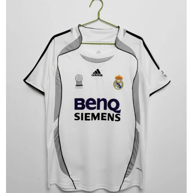 Adidas Adidas Real Madrid Home Jersey 06-07 White Soccer Shirt White - 1