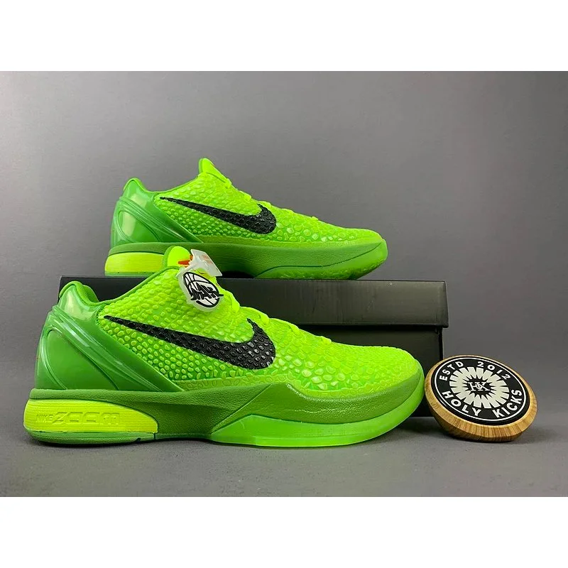Nike Nike Zoom Kobe 6 Volt Green Basketball Sneakers Green