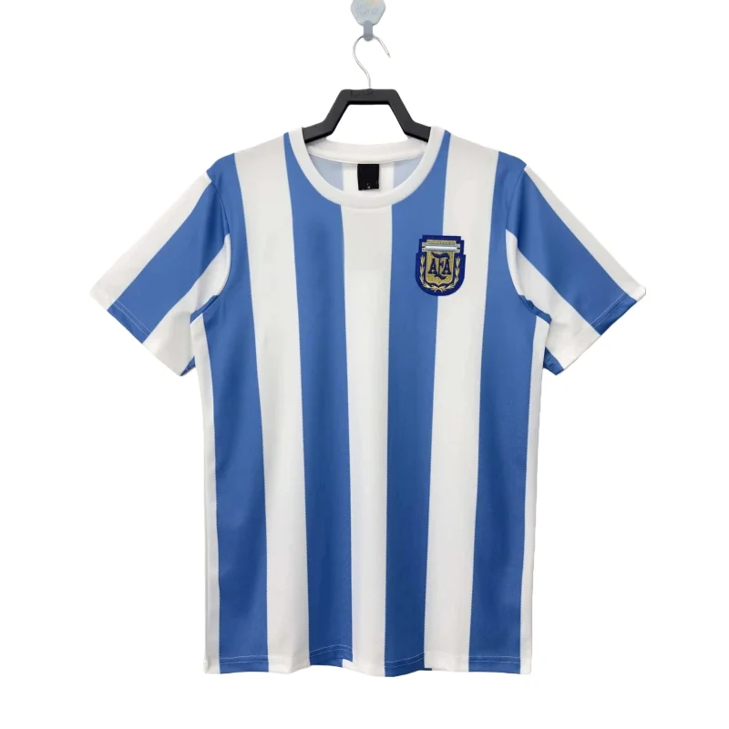 Other Argentina Football Jersey Blue/White Striped T-Shirt Blue - 1