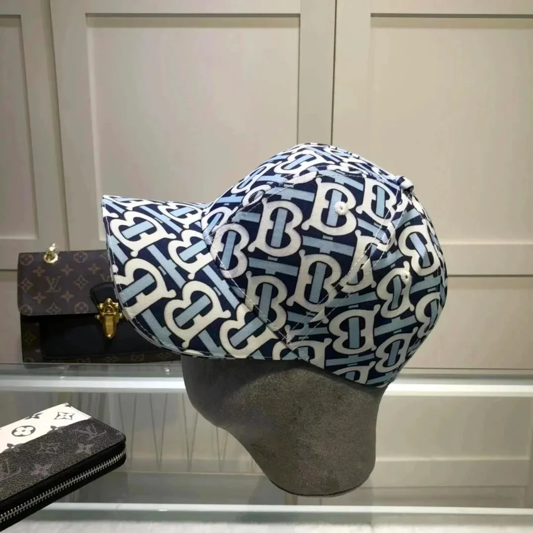 Burberry Burberry TB Monogram Baseball Cap Navy/White Navy