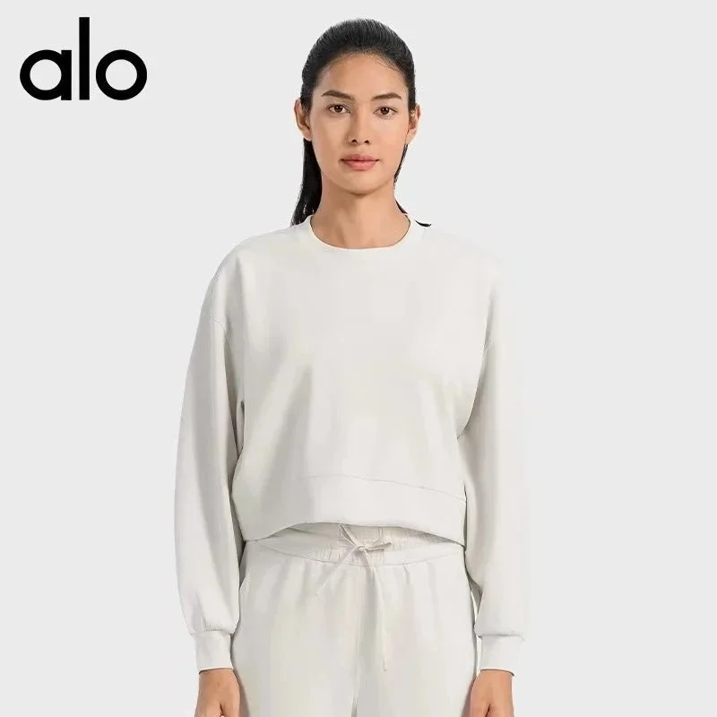 Alo Yoga Alo White Protein Sweater Set White