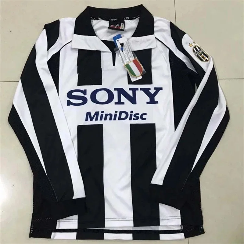 Other Black and White Long Sleeve Jersey Home Tops Black - 1