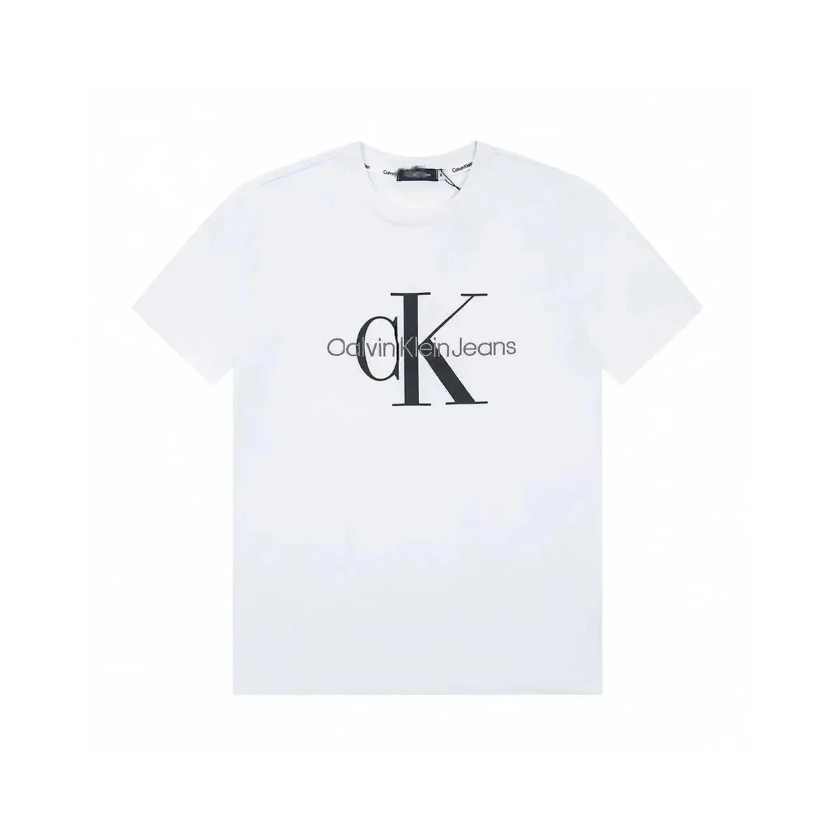 Calvin Klein Calvin Klein Monogram T-Shirt White T-Shirts White - 1