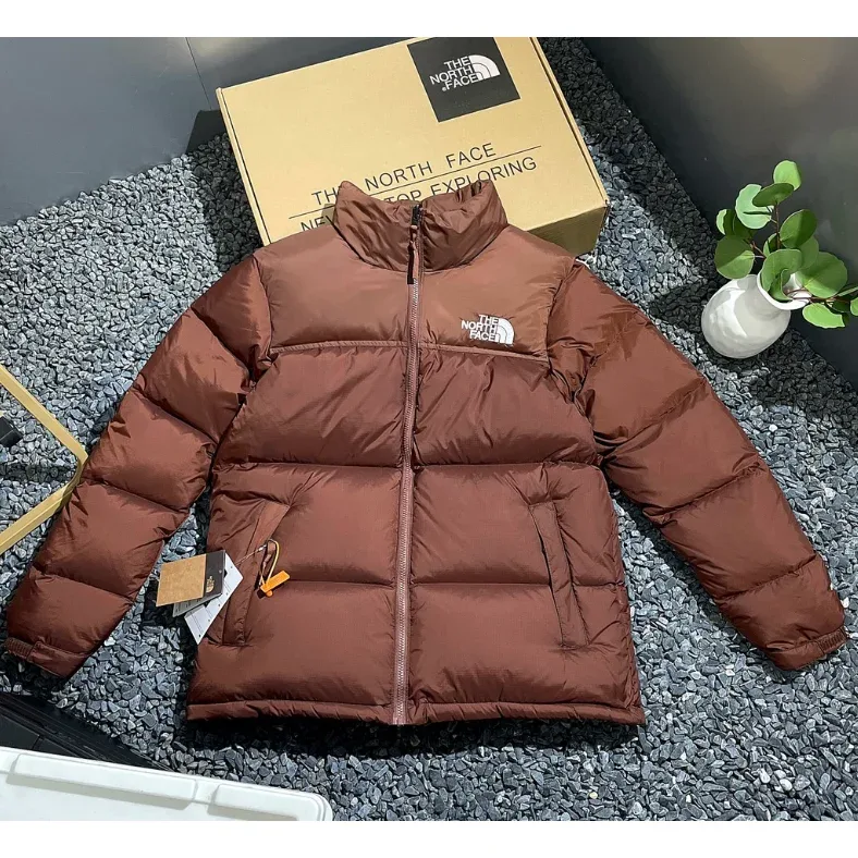 The North Face The North Face Nuptse Brown Puffer Jacket Brown