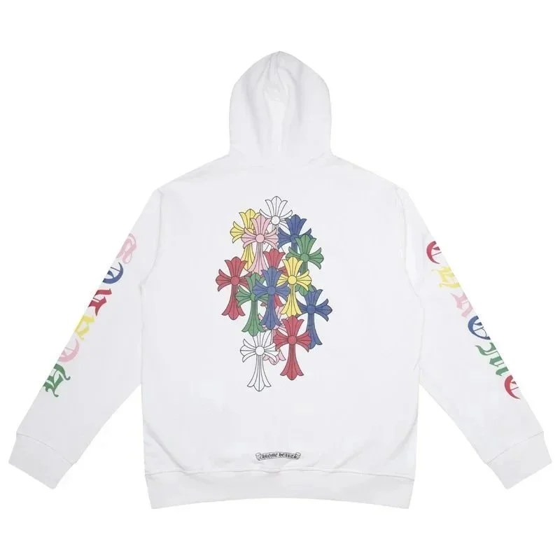 Chrome Hearts Chrome Hearts Cross Hoodie White White