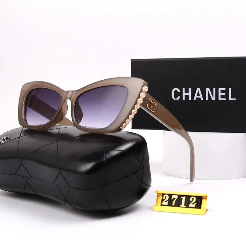 Chanel Chanel Brown Gradient Sunglasses Brown