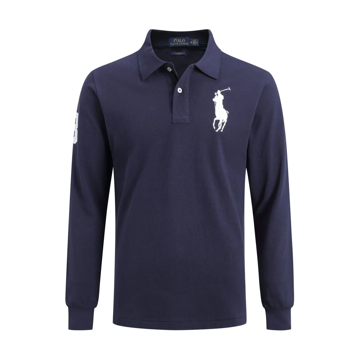 Polo Ralph Lauren Polo Ralph Lauren Big Pony Long Sleeve Polo Navy Navy - 1