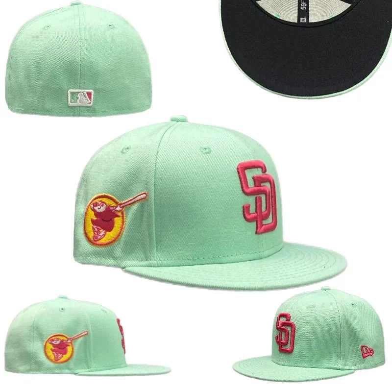 New Era New Era 59FIFTY San Diego Padres Mint Green Cap Green - 1