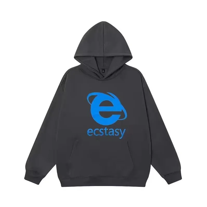 Other Unisex Dark Grey Ecstasy Hoodie Grey - 1