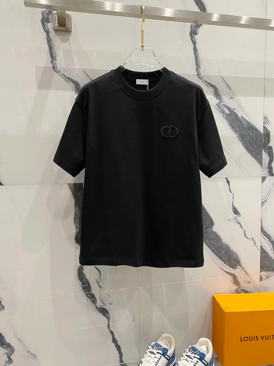 Dior Dior CD Logo T-Shirt Black Black