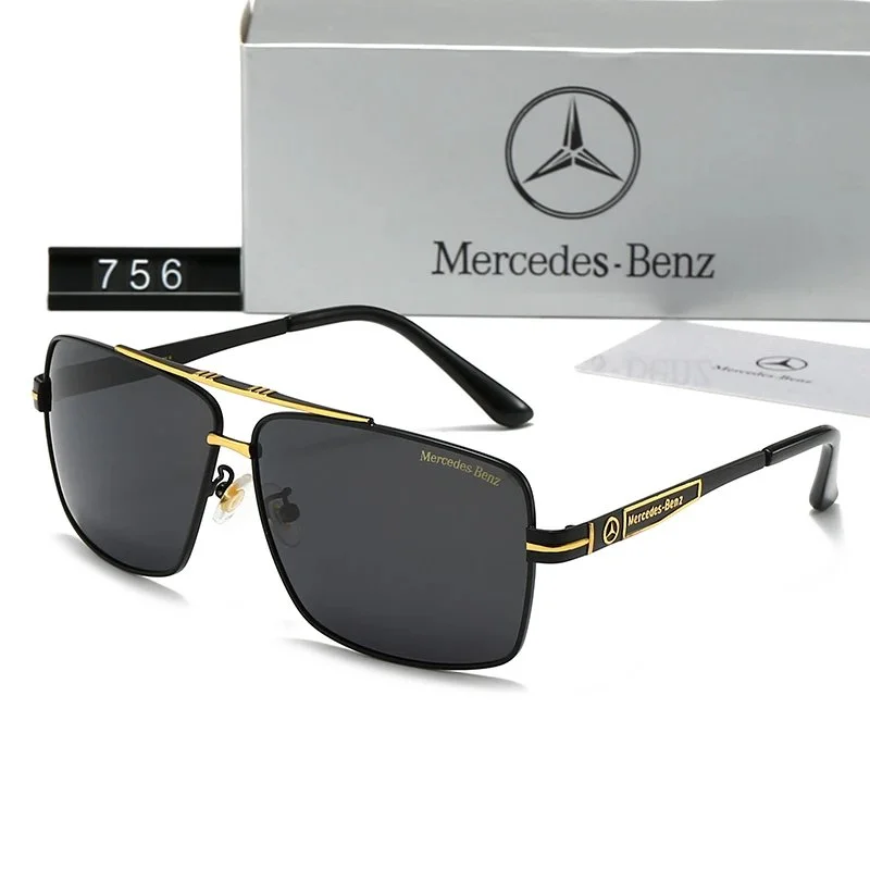Mercedes-Benz Mercedes-Benz 756-C Polarized Sunglasses Black - 1