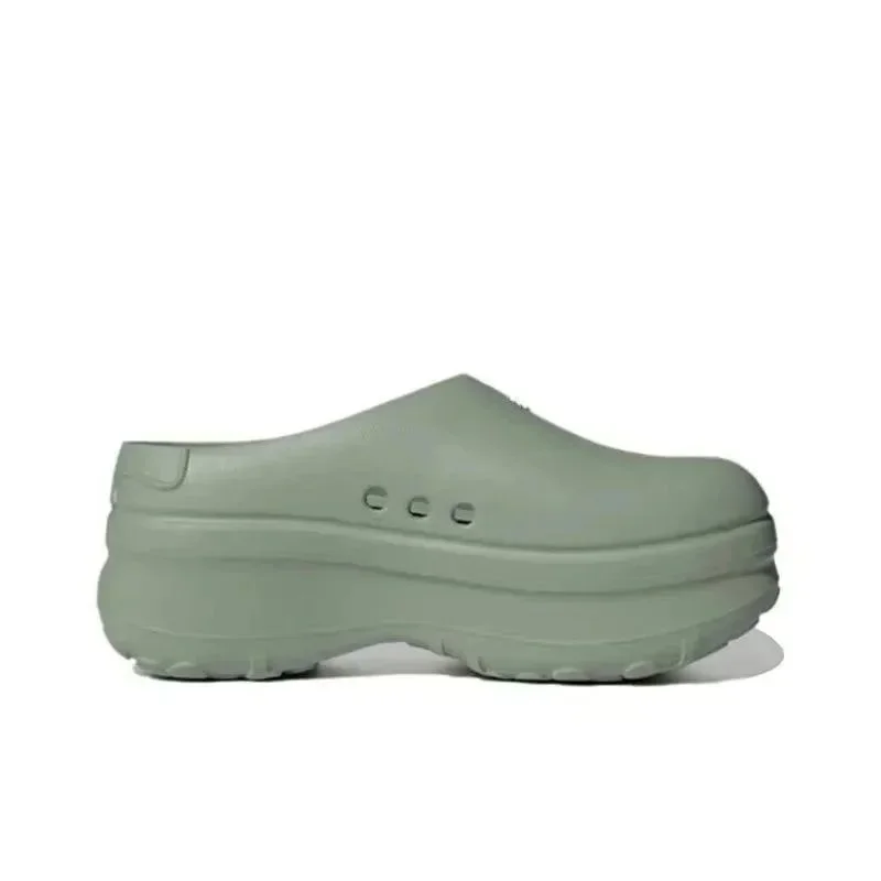 Crocs Crocs Classic Clog Sage Green Platform Slipper Green