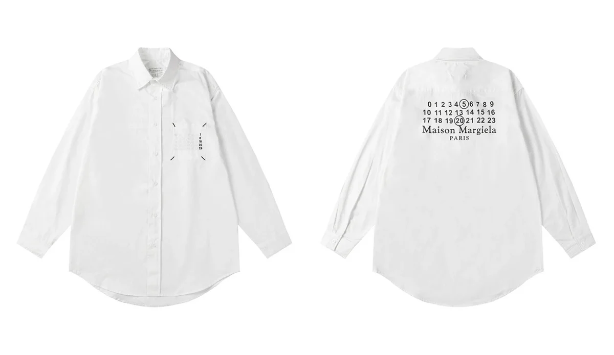 Maison Margiela Maison Margiela Replica White Shirt White