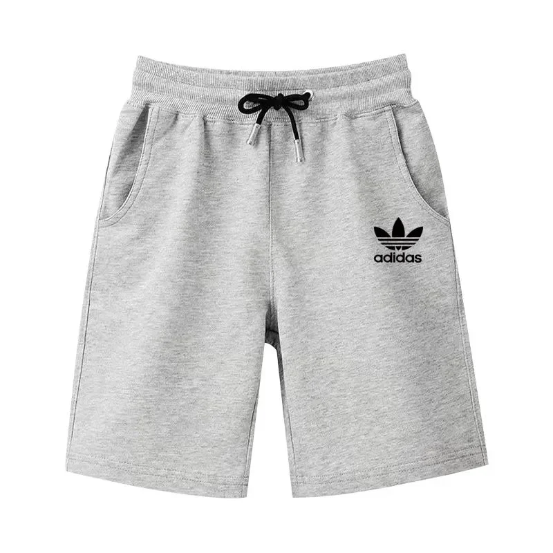 Adidas Adidas Originals Three Stripes Heather Grey Shorts Grey