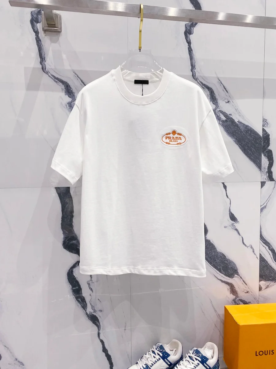 Prada Prada Logo T-Shirt White White