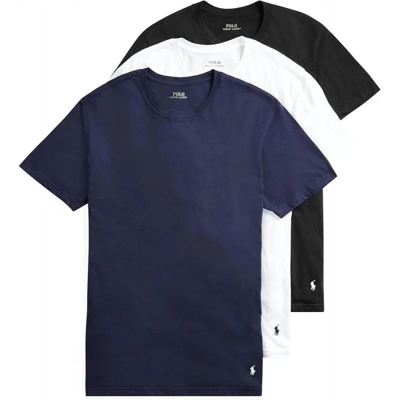 Polo Ralph Lauren Polo Ralph Lauren Classic Logo T-Shirts Black/White/Navy Navy - 1