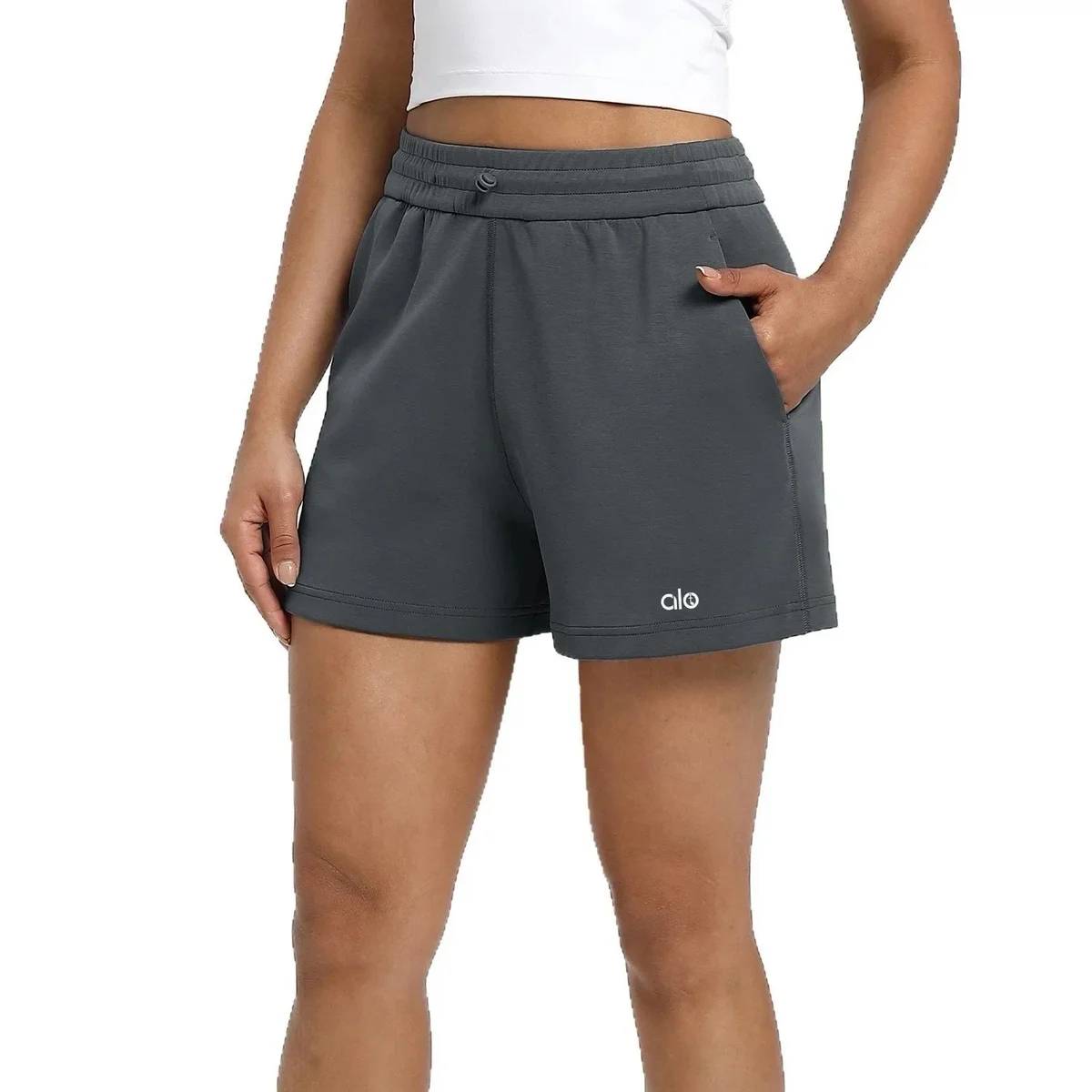 Other Stone Grey CLO Women's Shorts Grey - 1