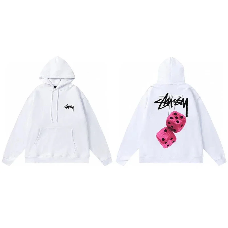Stussy Stussy Stüssy Dice White Hoodie White - 1