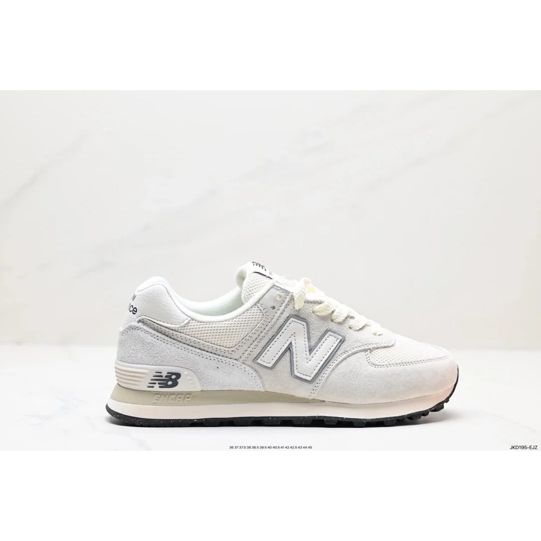 New Balance New Balance 574 Sail/White Sneakers White - 1