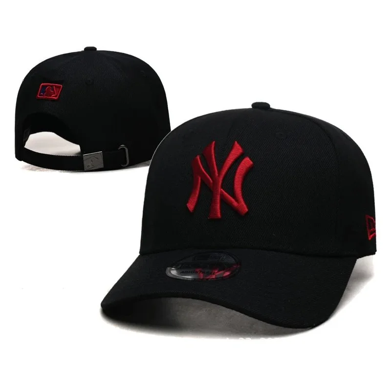 New Era New Era New York Yankees Black Red Cap Black - 1