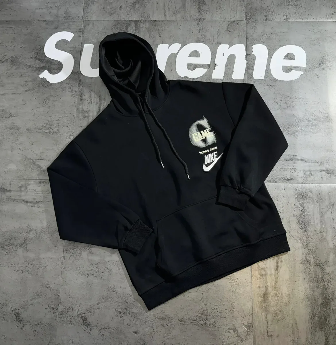 Nike Nike Sportswear E-2 Black Hoodie Black