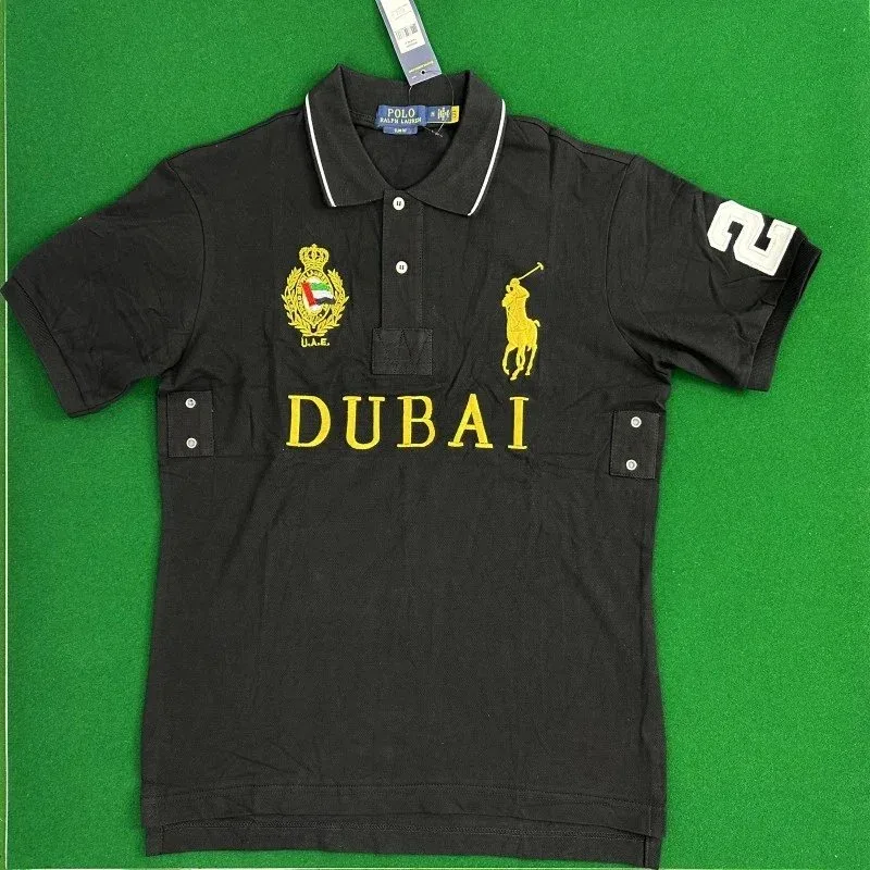 Polo Ralph Lauren Polo Ralph Lauren Dubai Black Polo Shirt Black - 1
