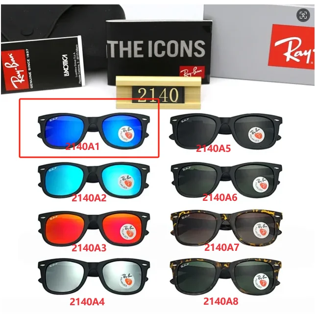 Ray-Ban Ray-Ban Wayfarer 2140A1 Blue Gradient Sunglasses Blue - 1