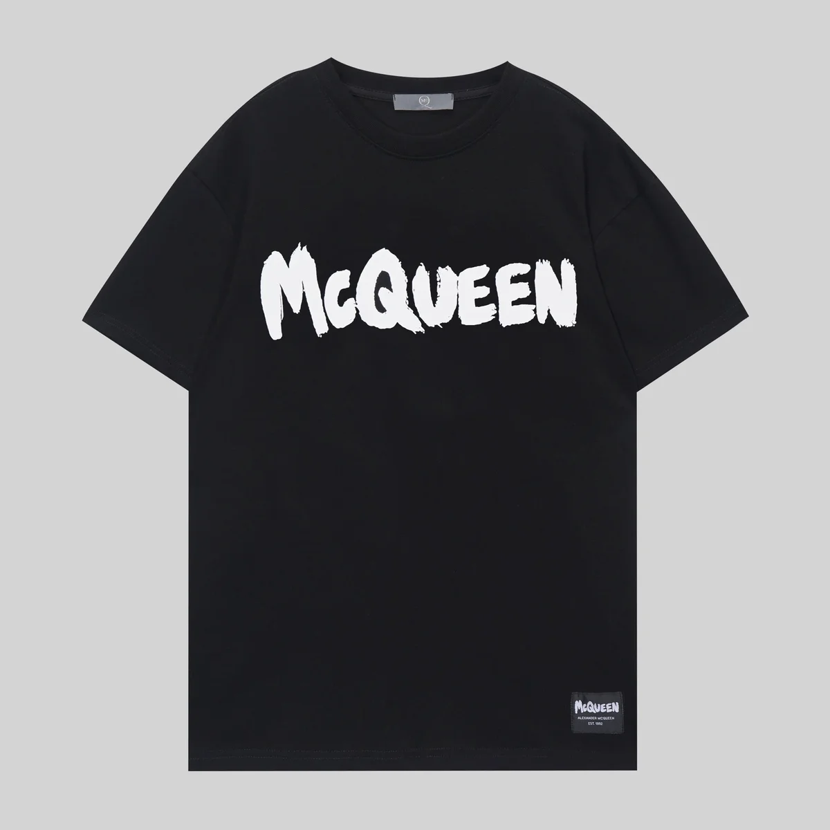 Alexander McQueen Alexander McQueen MCQUEEN Black T-Shirt Black - 1
